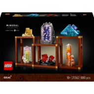 21362 LEGO® Ideas Mineralų kolekcija