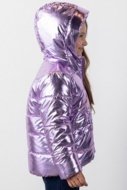 COCCODRILLO striukė OUTERWEAR GIRL KIDS, violetinė, cm
