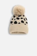 COCCODRILLO kepurė ACCESSORIES WINTER GIRL, kreminė, ZC5364302AWG-002-052, 52 cm