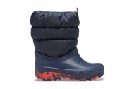 CROCS žieminiai sniego batai, tamsiai mėlyni, 32 dydis, 207684-410