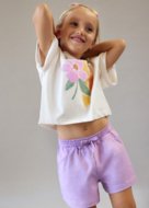 MAYORAL marškinėliai trumpomis rankovėmis ir galvos juosta, bone, 3.010-94, 128  cm