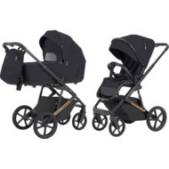 CARRELLO universalus vežimėlis SIGMA 2IN1, Iridium black, CRL-6523