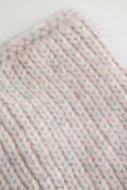 COCCODRILLO šalikas ACCESSORIES WINTER GIRL, rožinis, cm