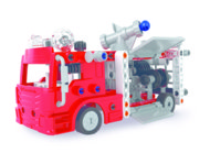 CLEMENTONI SCIENCE&PLAY MECHANICS konstruktorius Ugniagesių automobilis, 75134BL
