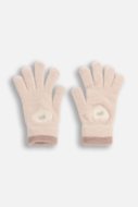 COCCODRILLO pirštinės ACCESSORIES WINTER GIRL, kreminės, ZC5360310AWG-002-L, L cm