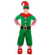 WIDMANN kostiumas Santa's Litlle Helper Elf, dydis (116 cm / 4-5 metai), 88885