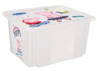 KEEEPER daiktadėžė su dangčiu PEPPA PIG, 24 L, 42.5x35.5x22.5 cm., 1223700119400