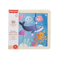 FISHER-PRICE Wood medinė dėlionė asort., HXV15