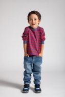 MOKIDA marškinėliai MOKIDA COLLECTION BOY, mėlyni, ZM5143103MCB-015-140, 140 cm