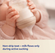 CANPOL BABIES žindukas NATURAL SHAPE Anti-colic, vidutinio pratekėjimo, 6m+, 2 vnt., 21/752