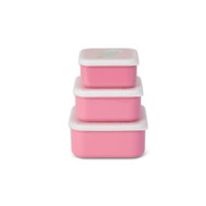 SARO maisto dėžučių rinkinys, 3 vnt., Pink, 70006