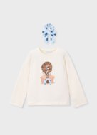 MAYORAL marškinėliai ilgomis rankovėmis, sky bone, 3.020-17, 98  cm