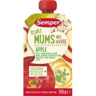 SEMPER MUMS RTE tyrelė su avižomis ir obuoliais, 6 mėn., 110 g., 119462