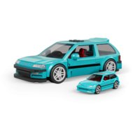 MATTEL BRICK SHOP HOT WHEELS 1:32 Honda Custom ’90 Civic EF konstruktorius, JHF62