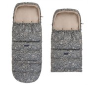 MILLI vokelis į vežimėlį GROW UP, lama organic grey, 5902745554488