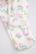 COCCODRILLO tamprės HAPPY PUPPY GIRL NEWBORN, kreminės, cm