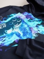 NEXT džemperis su gobtuvu, F19711, 140 cm