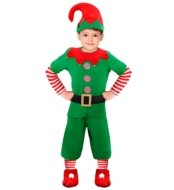 WIDMANN kostiumas Santa's Litlle Helper Elf, dydis (116 cm / 4-5 metai), 88885