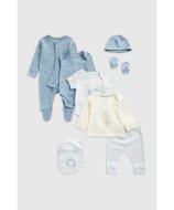 MOTHERCARE 8 dalių komplektas kūdikiui, IF254 62