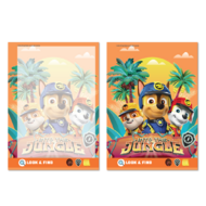 DODO vandens spalvinimo knyga Šunyčiai patruliai - džiunglės, 200630