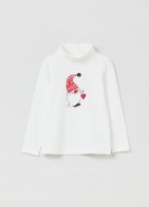 OVS GIRL3-10Y T-SHIRTS L/S 2H 9-10 WHITE 001339535