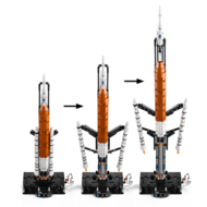 42221 LEGO® Technic NASA paleidimo į kosmosą sistemos „Artemis“ raketa