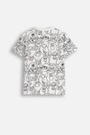 MOKIDA marškinėliai MOKIDA COLLECTION BOY, balti, ZM5143206MCB-001-110, 110 cm