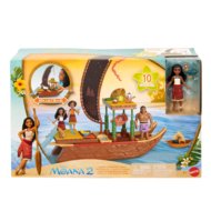 DISNEY MOANA mažųjų lėlių rinkinys Transforming Boat, JBT54