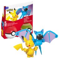 MEGA CONSTRUX POKEMON dviejų  Poke rutulių pakuotė asort., HXP11
