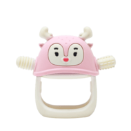 SMILY MIA kramtukas REINDEER, Light Pink, 3 mėn+, M12032-1