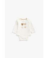 MOTHERCARE smėlinukas ilgomis rankovėmis, kelnės ir seilinukas, BB773