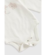 MOTHERCARE šliaužtinukas ilgomis rankovėmis, smėlinukas ir seilinukas, GF294