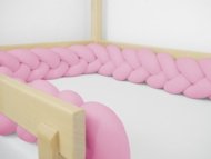 BENLEMI lovos apsauga, 450 cm., Pink, 8193/450-RUZ