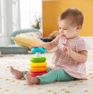FISHER-PRICE bokštelis Supk ir statyk eko pakuotėje, GRF09