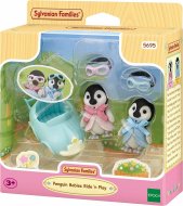 SYLVANIAN FAMILIES Pingvinų mažyliai su vežimėliu, 5695