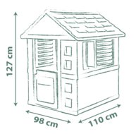 SMOBY žaidimų namelis Jolie, 7600810737