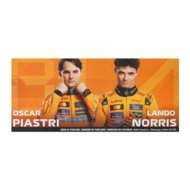 HOT WHEELS 1:64 Premium F1 McLaren Lando Norris ir Oscar Piastri dviejų bolidų rinkinys, JMM91