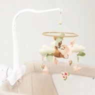 NENO karuselė lovytei su laikikliu ROSI, NEN-BAB-ZB009