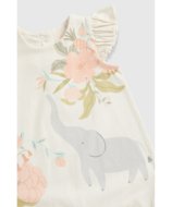 MOTHERCARE šliaužtinukas trumpomis rankovėmis, 2vnt., HD855 86