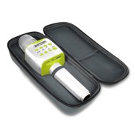 BONTEMPI įkraunamas mikrofonas su garsiakalbiu ir dėklu, 48 5120