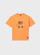 MAYORAL marškinėliai trumpomis rankovėmis, apricot, 6.037-33, 157  cm