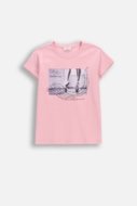 COCCODRILLO marškinėliai trumpomis rankovėmis, rožiniai, dydis