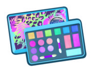 CLEMENTONI CRAZY CHIC kosmetikos rinkinys Be a Rocker, 18749