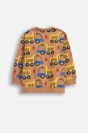 COCCODRILLO džemperis CITY BUILDER BOY KIDS, rudas, cm