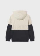 MAYORAL džemperis su gobtuvu, black, 6.411-54, 140 cm