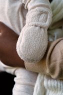 LODGER pirštinės TEDDY, 0-12 mėn., Birch, MTT 599_0-12