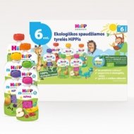 HiPP ekologiškų tyrelių rinkinys, 6 vnt., 30037