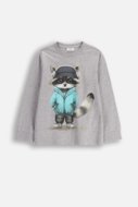 COCCODRILLO marškinėliai EVERYDAY BOY A, pilki, ZC5143105VBA-019-104, 104 cm