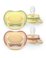 PHILIPS AVENT čiulptukai ULTRA AIR, 0-6 mėn., 2 vnt., SCF087/07