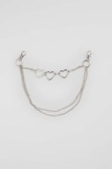 COCCODRILLO diržas PETIT BIJOU, sidabrinis, ZC5368103PBJ-024-000, one size